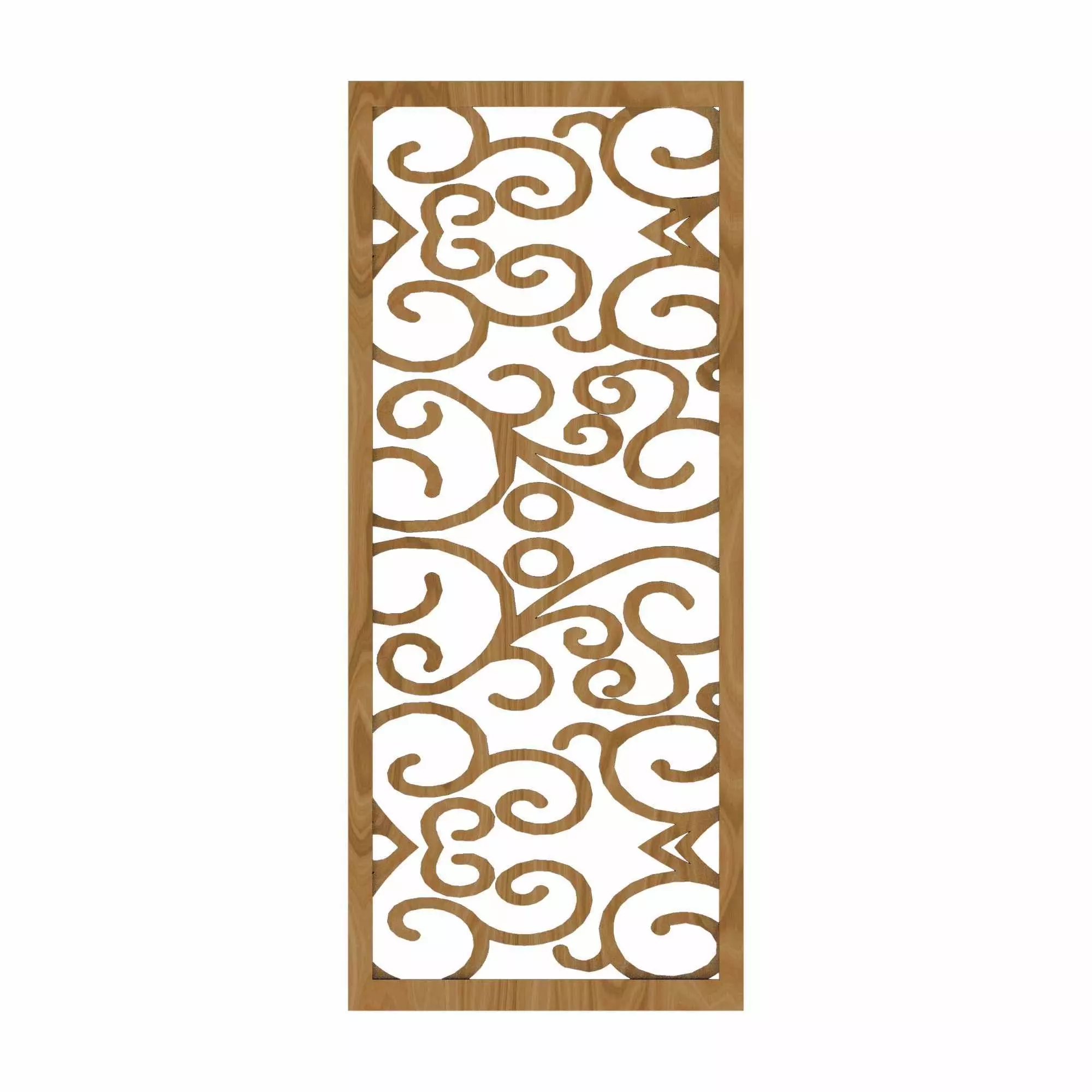 Decorative panel STL 3D model_0