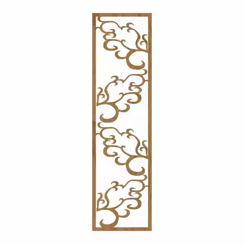 Decorative panel STL