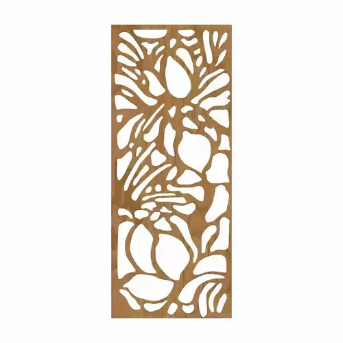 Decorative panel STL