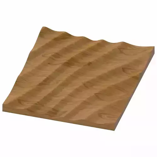 Decorative panel STL