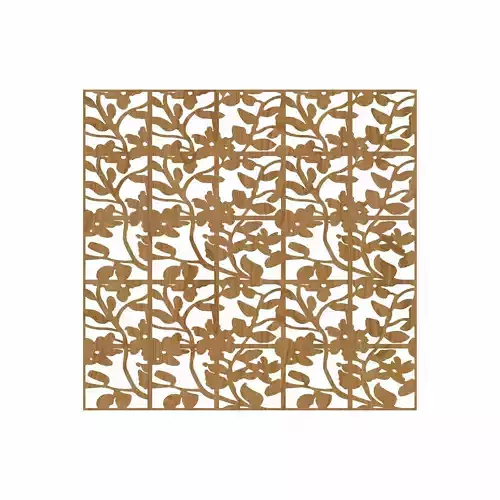 Decorative panel STL