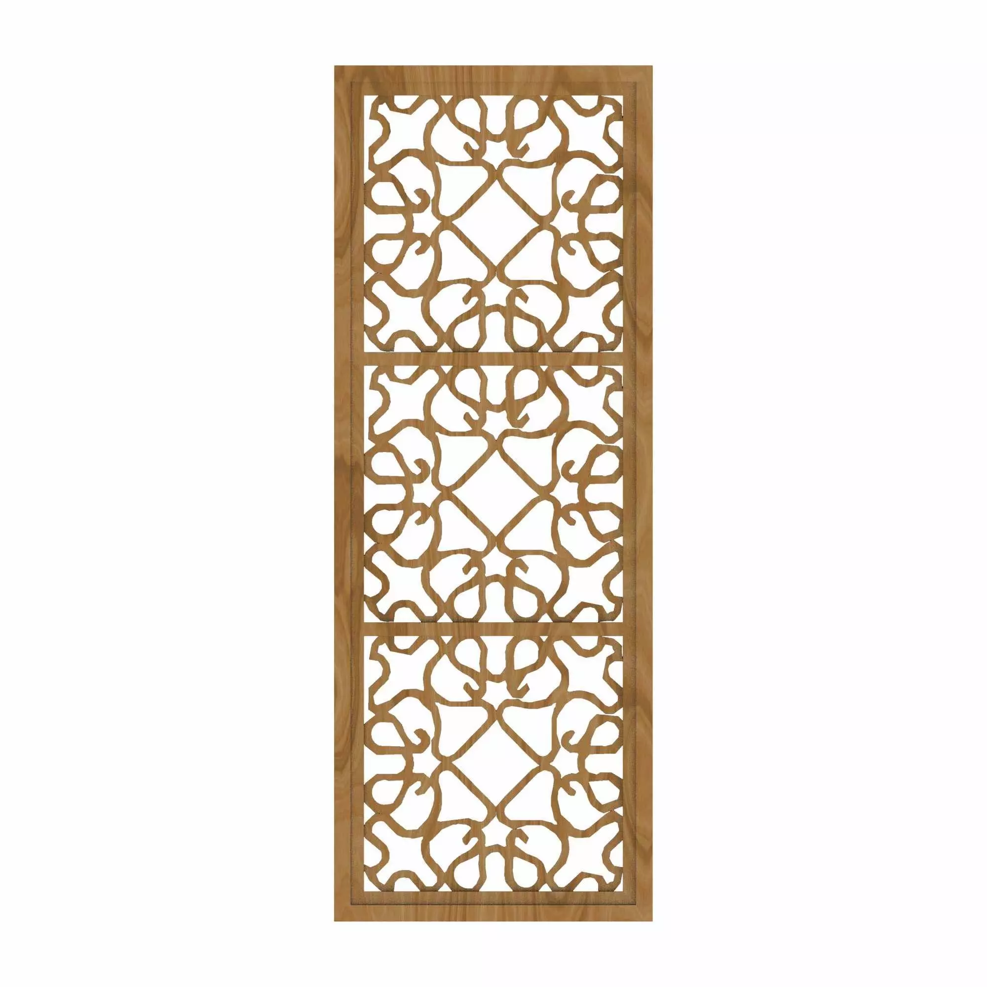 Decorative panel STL 3D model_0