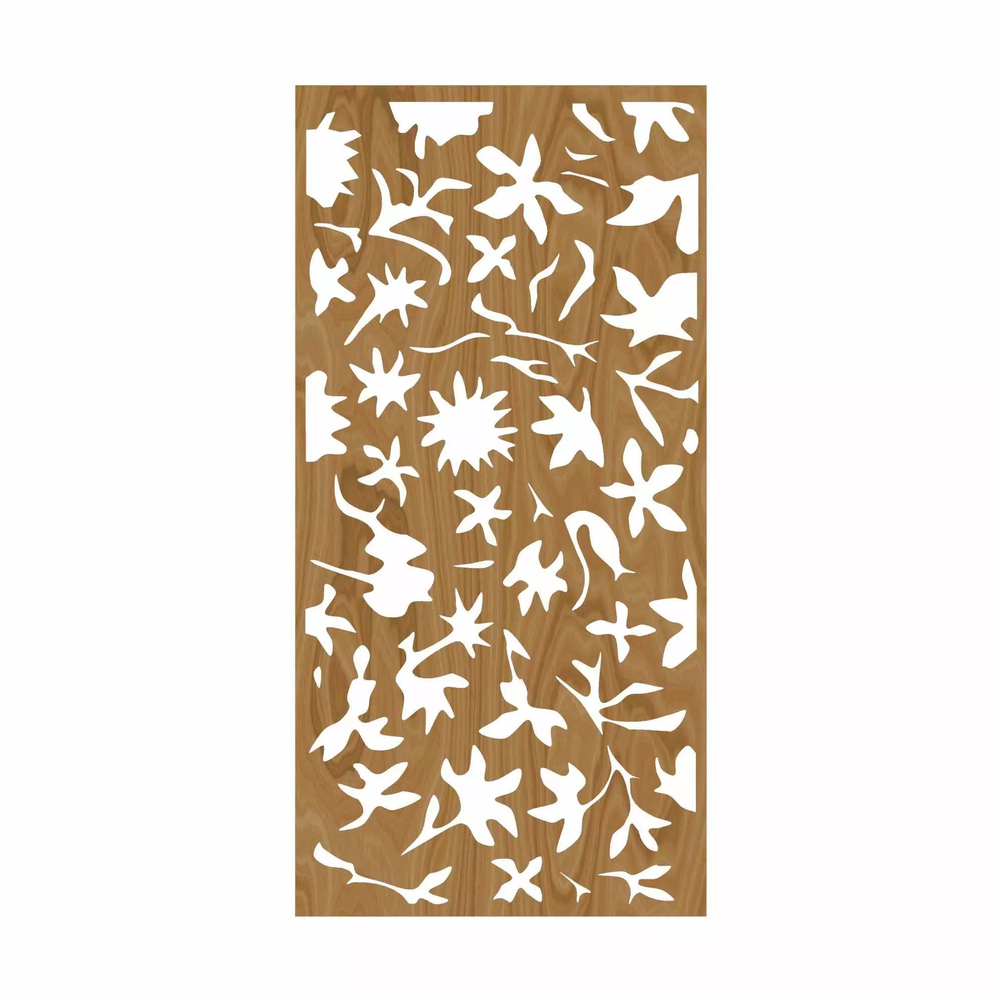 Decorative panel STL 3D model_0