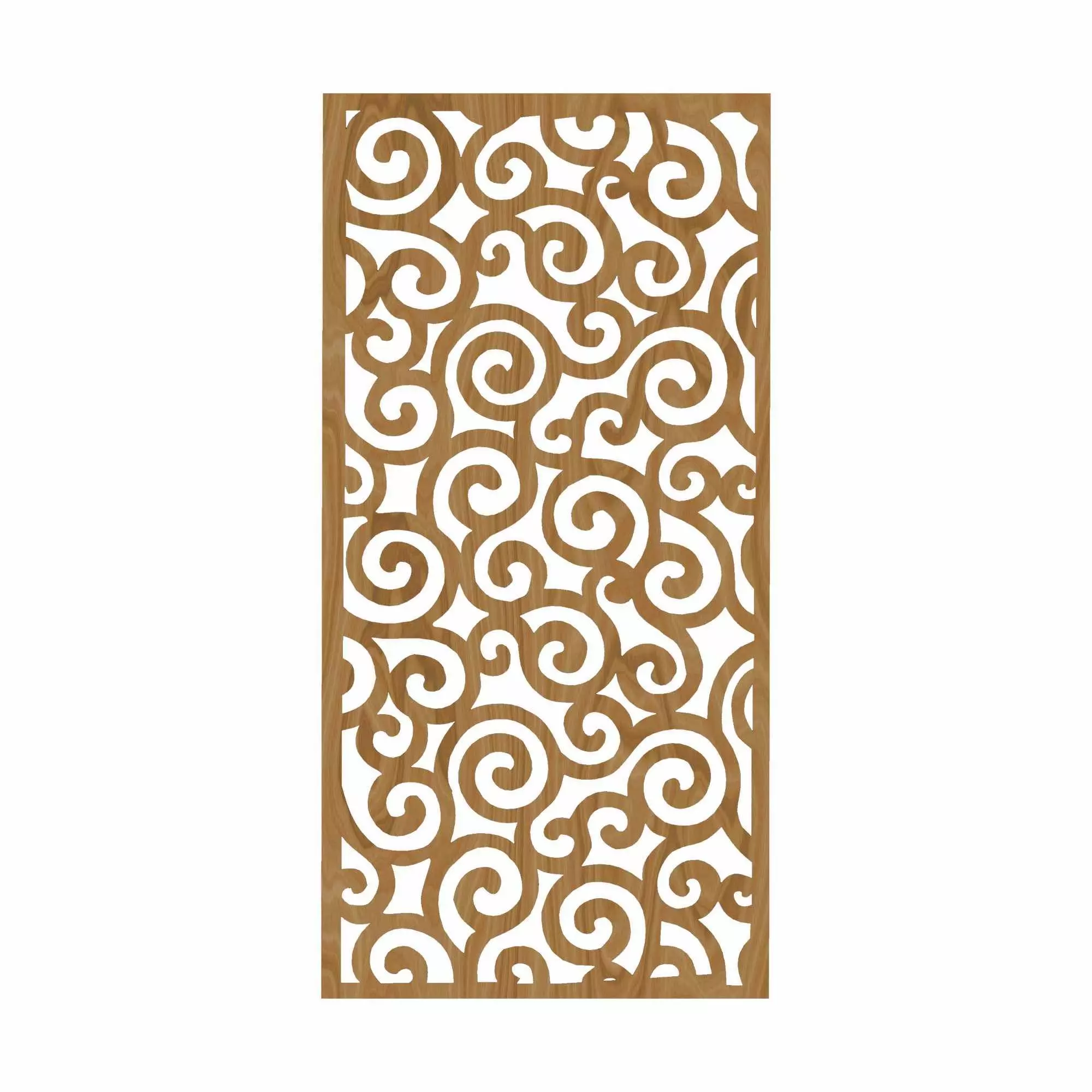 Decorative panel STL 3D model_0