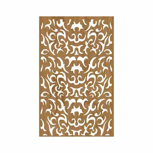 Decorative panel STL