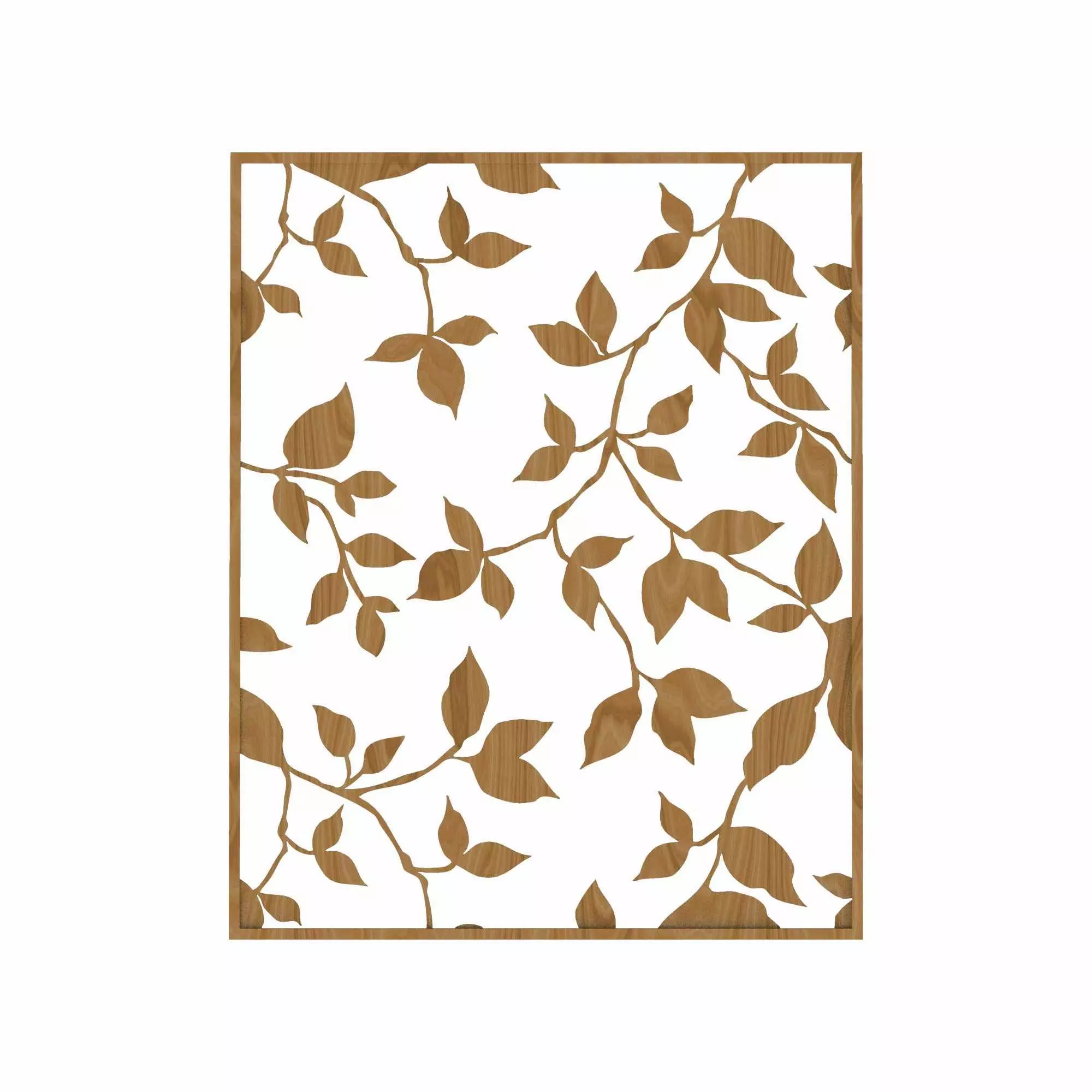 Decorative panel STL 3D model_0