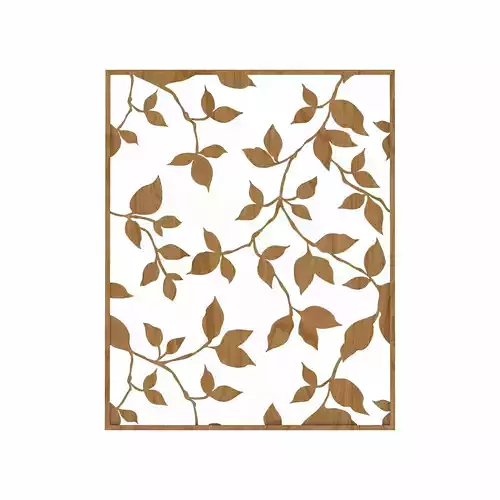 Decorative panel STL
