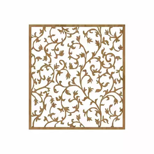 Decorative panel STL