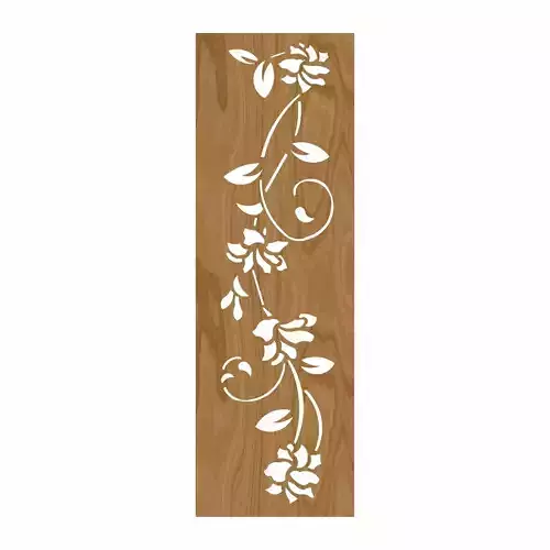 Decorative panel STL 3D model