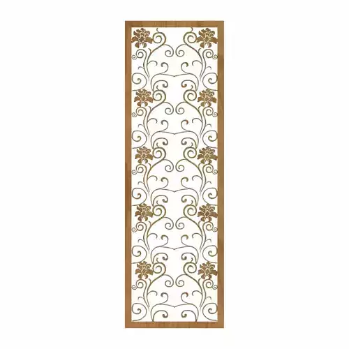 Decorative panel STL