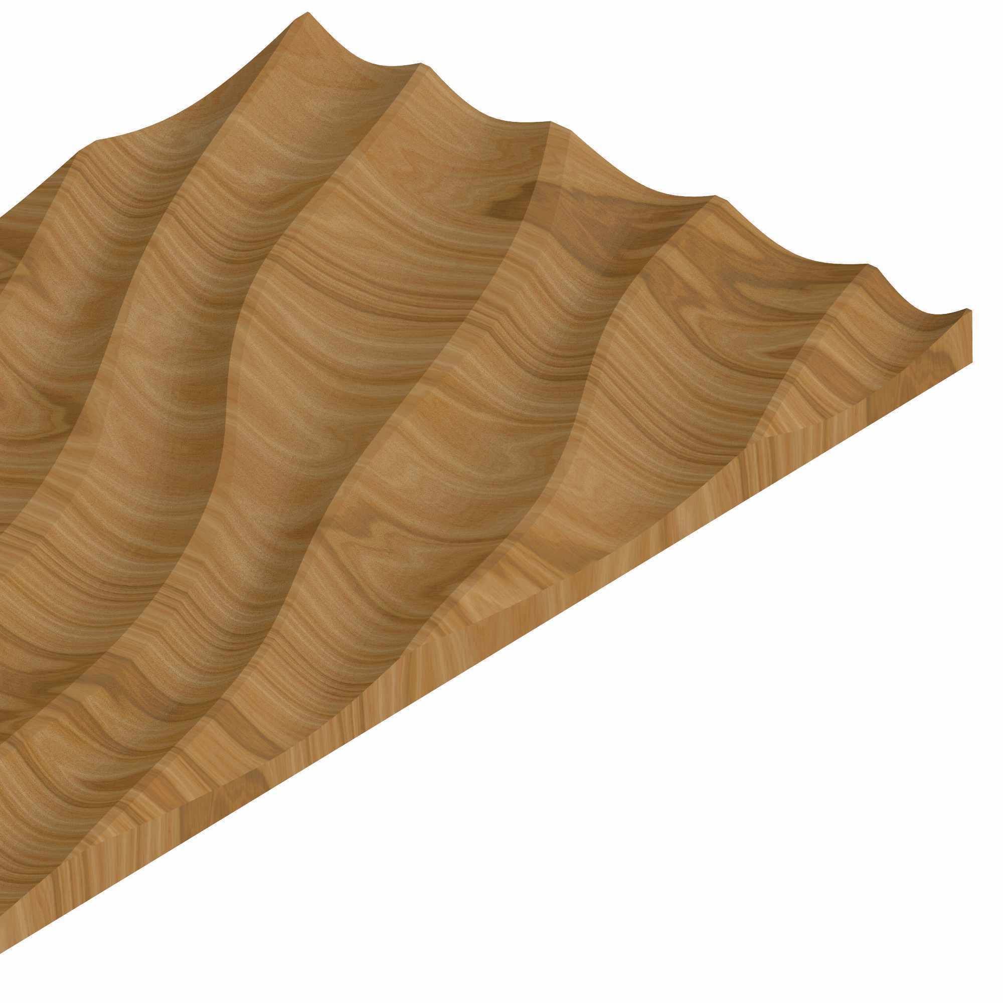 Decorative panel STL 3D model_2