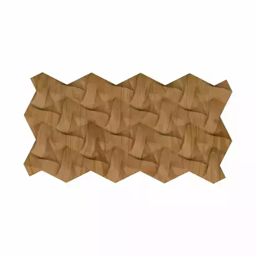 Decorative panel STL