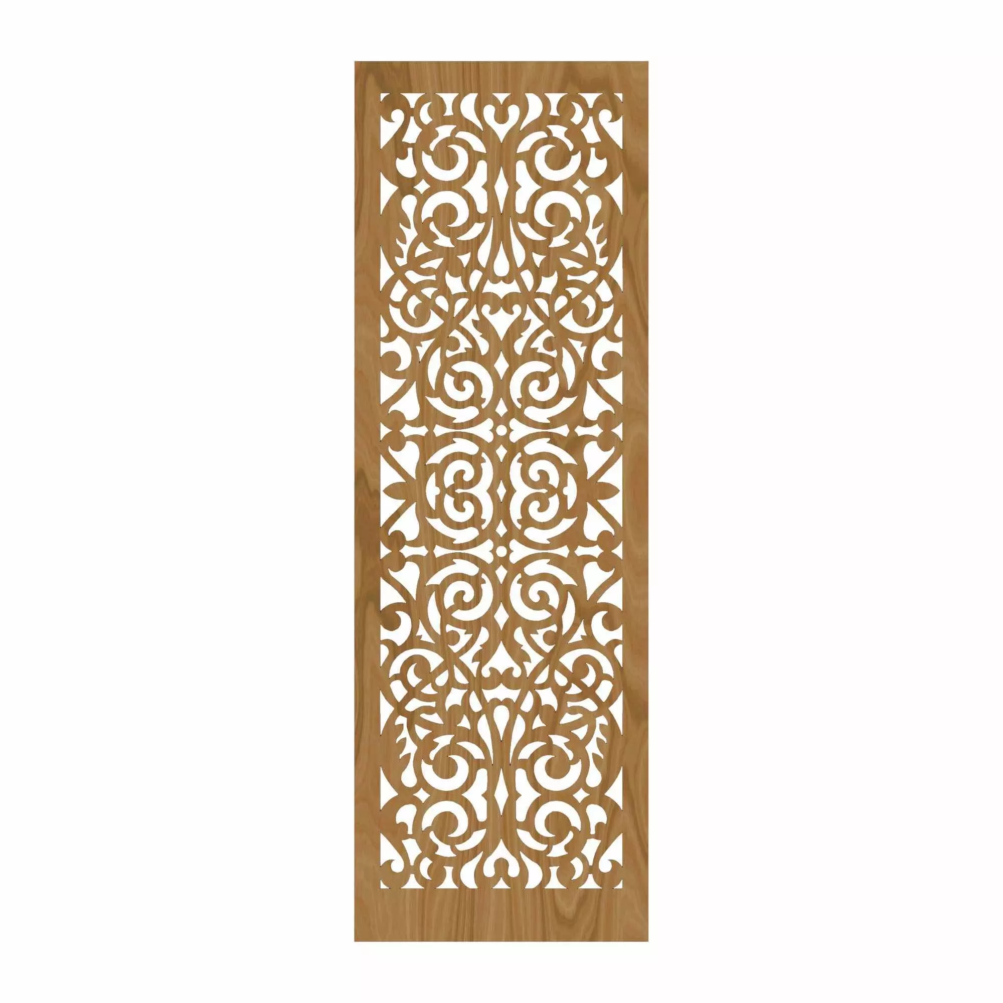 Decorative panel STL 3D model_0