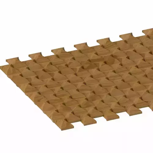 Decorative panel STL