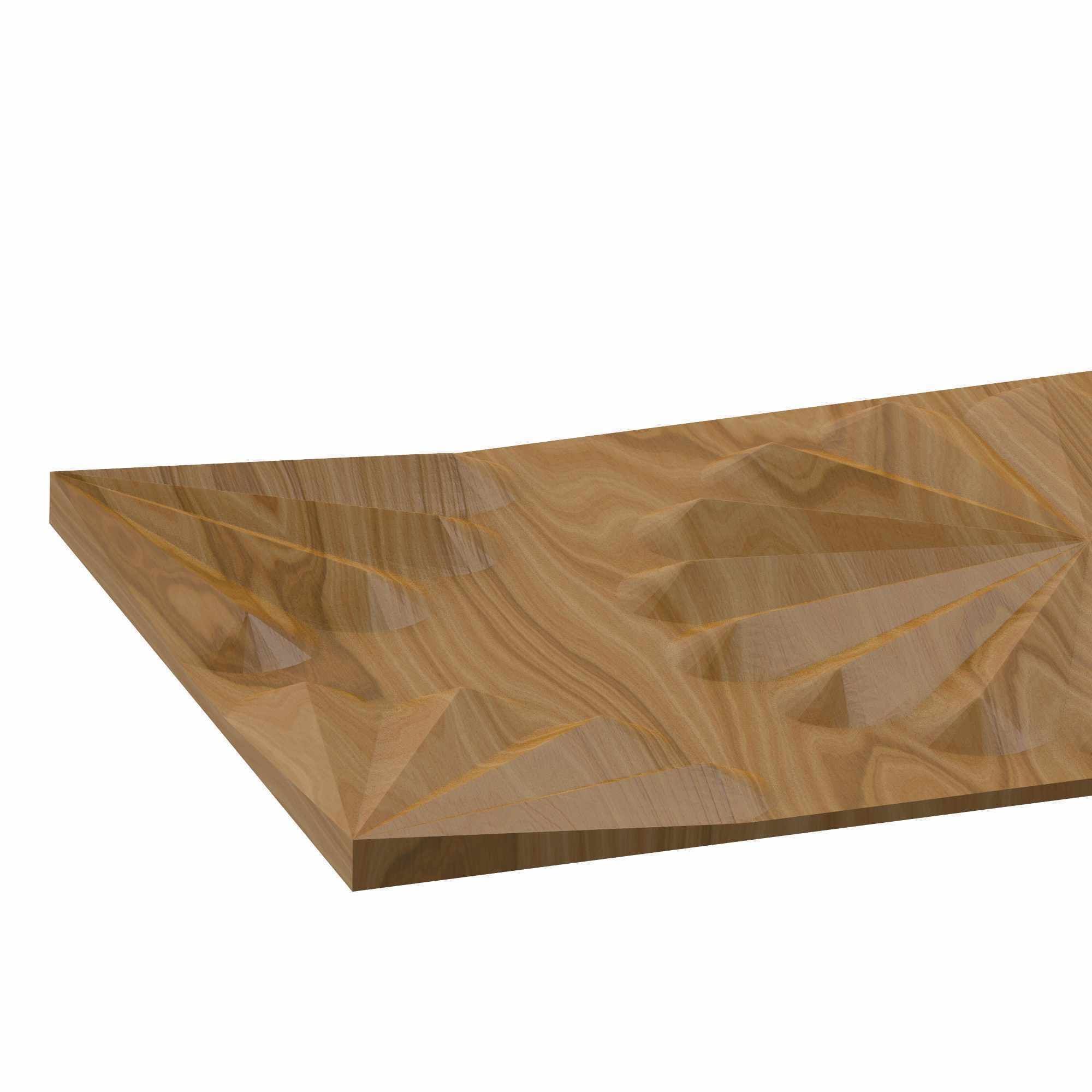 Decorative panel STL 3D model_1