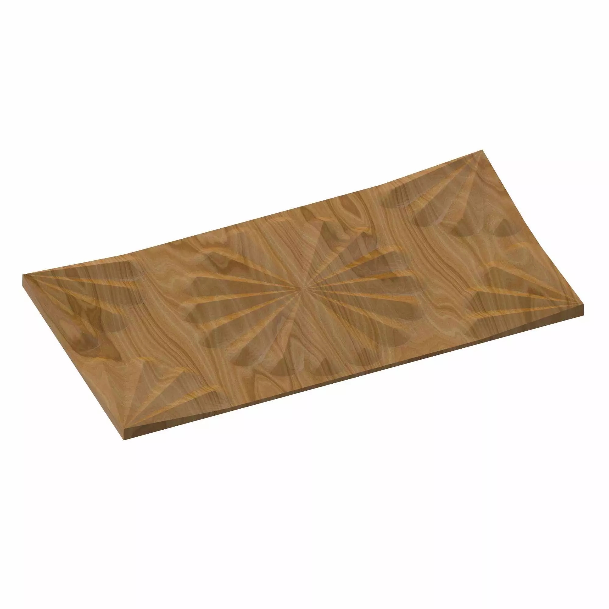Decorative panel STL 3D model_0