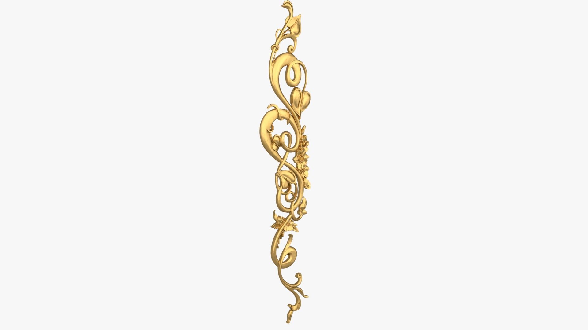 Classic decor ornament 201 3D model_1