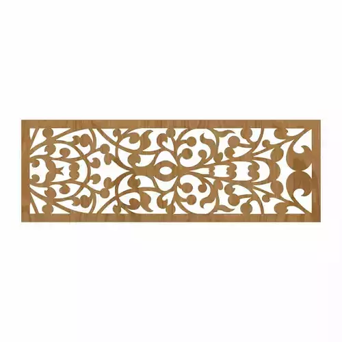 Decorative panel STL