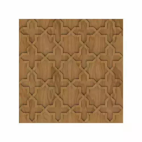 Decorative panel STL