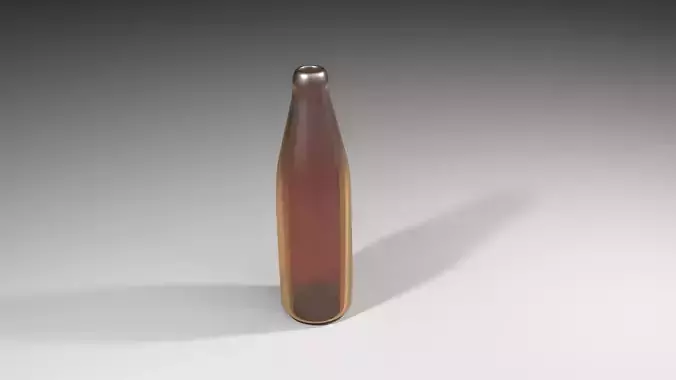 Amber Glass Bottle 1