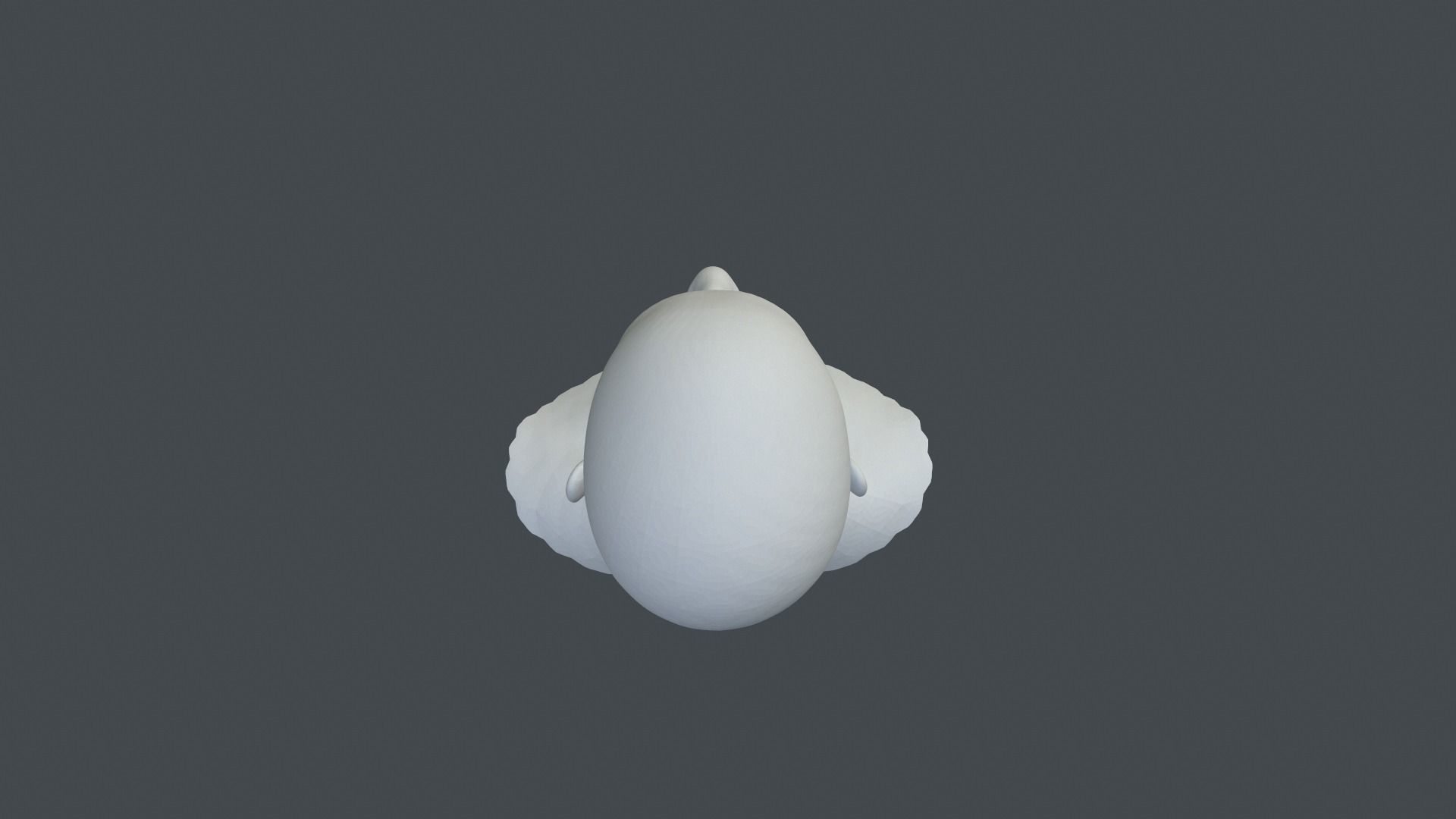 Male Head High-Poly Version 3D model_4