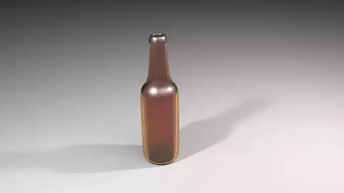 Amber Glass Bottle 2