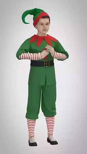 Elf clothes 3D model