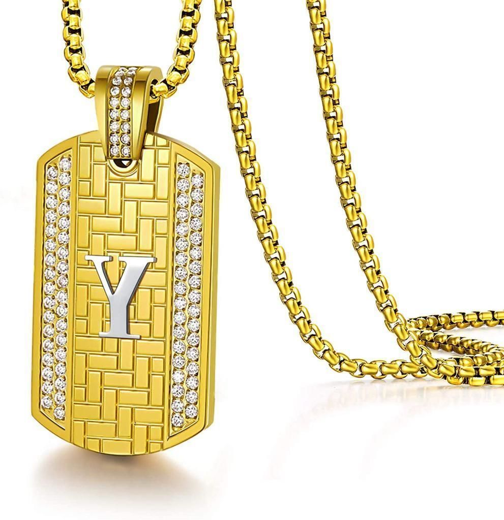 Latter Y Pendant 3d Model  3D print model_2