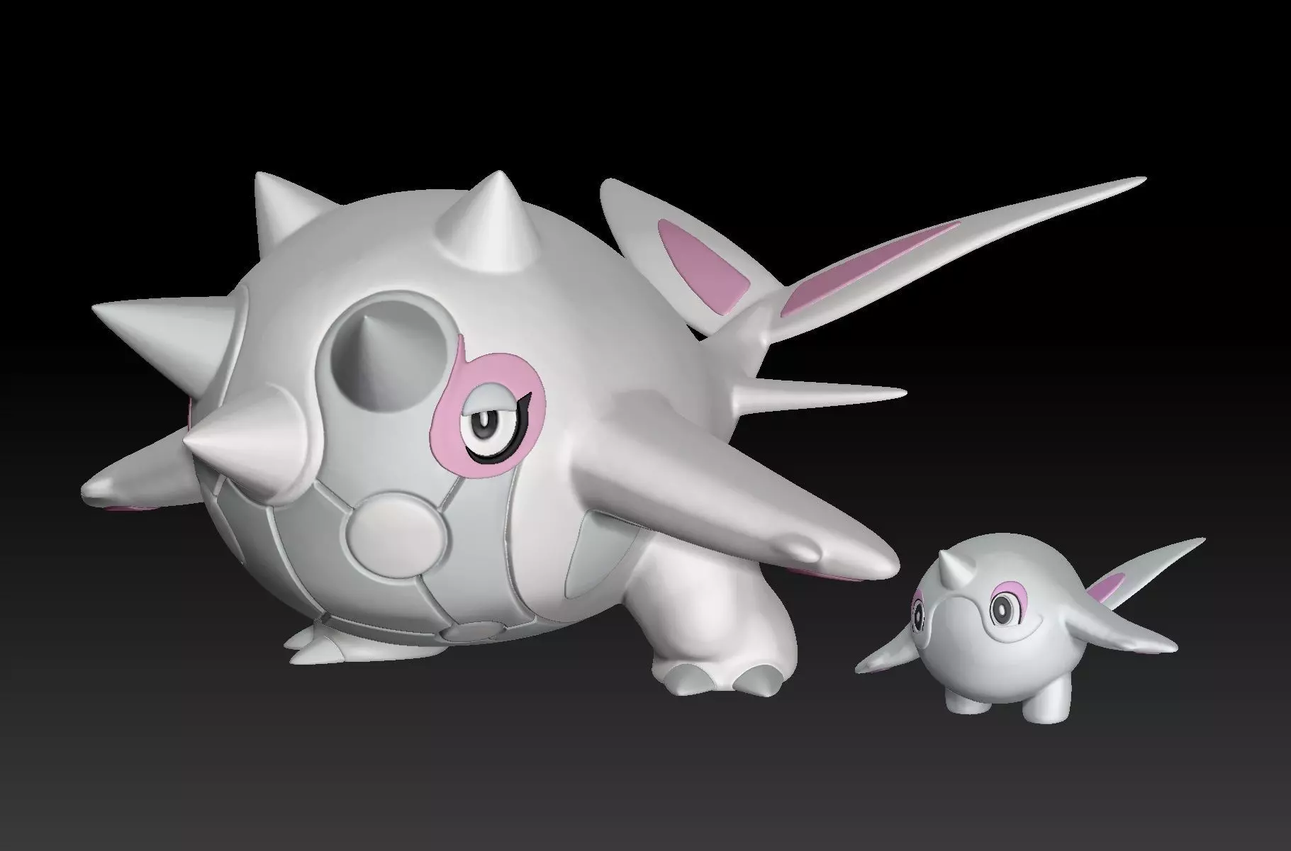 Pokemon Cetoddle Cetitan 3D print model_0