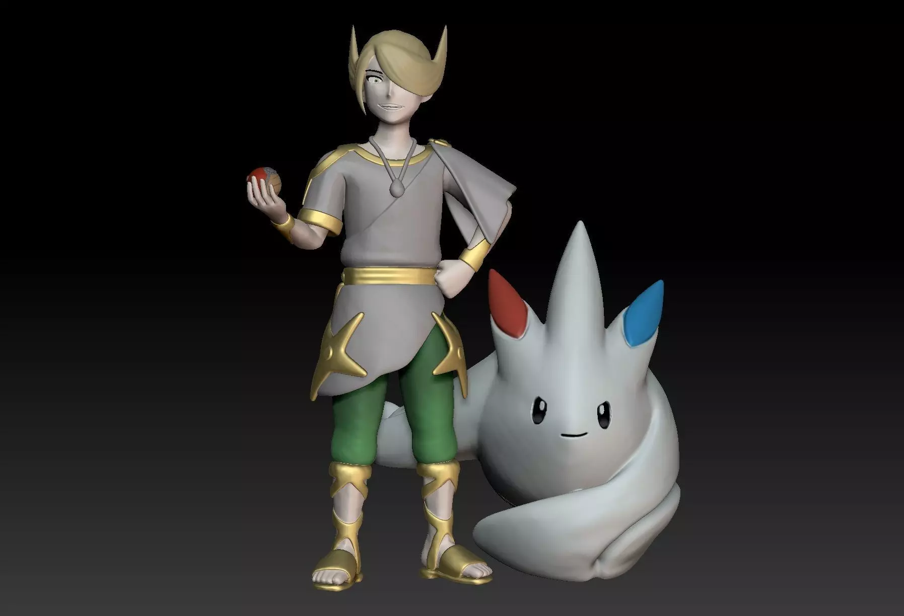 Pokemon Hisui Wielder Volo 3D print model_0