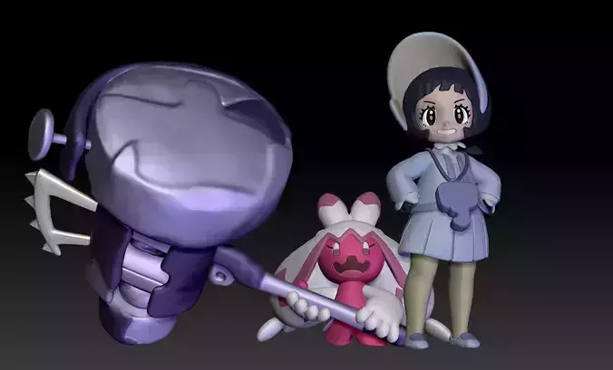 Pokemon Paldea Elite Four Poppy