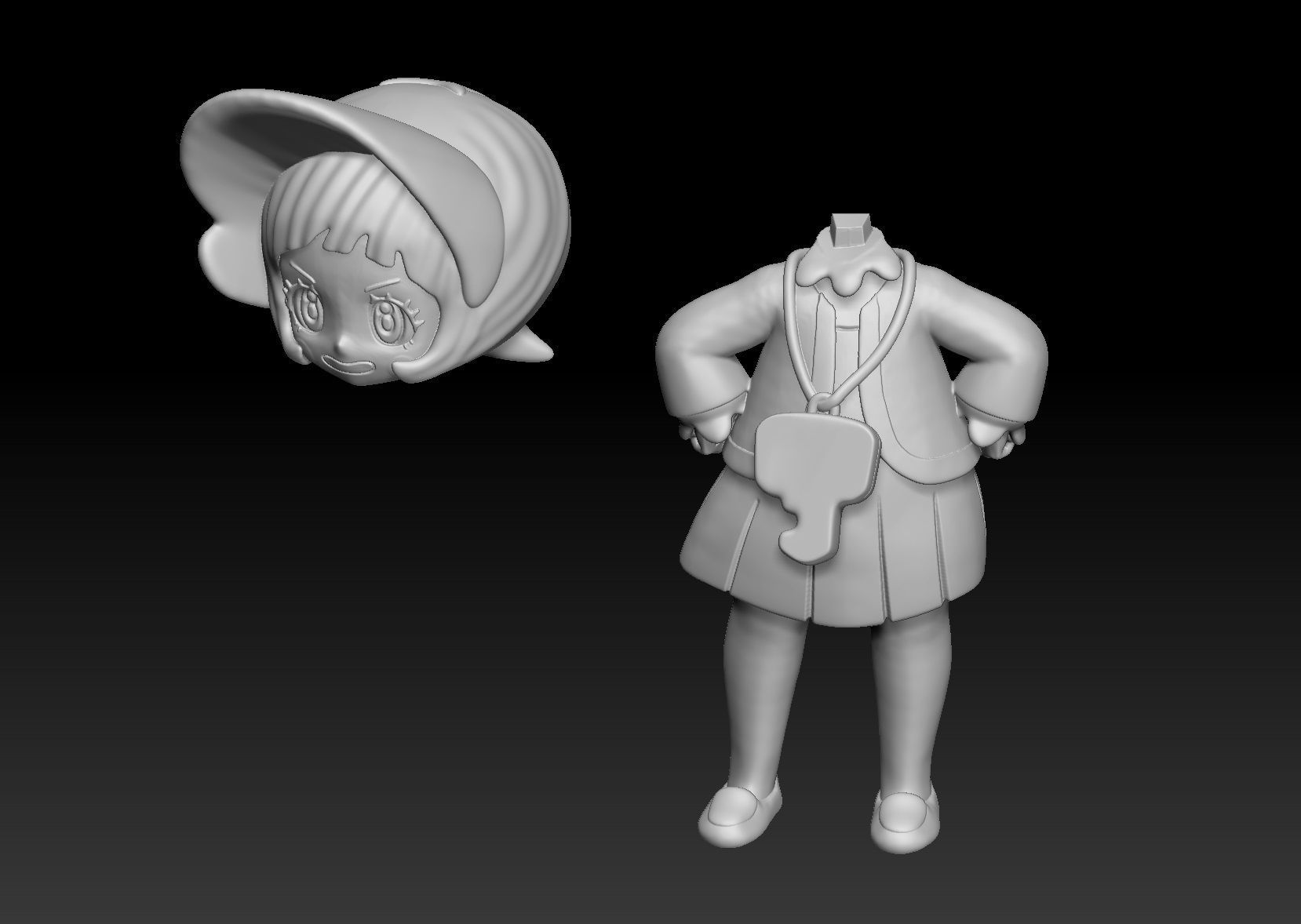 Pokemon Paldea Elite Four Poppy 3D print model_5