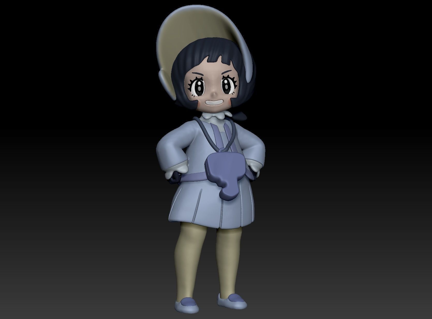 Pokemon Paldea Elite Four Poppy 3D print model_1