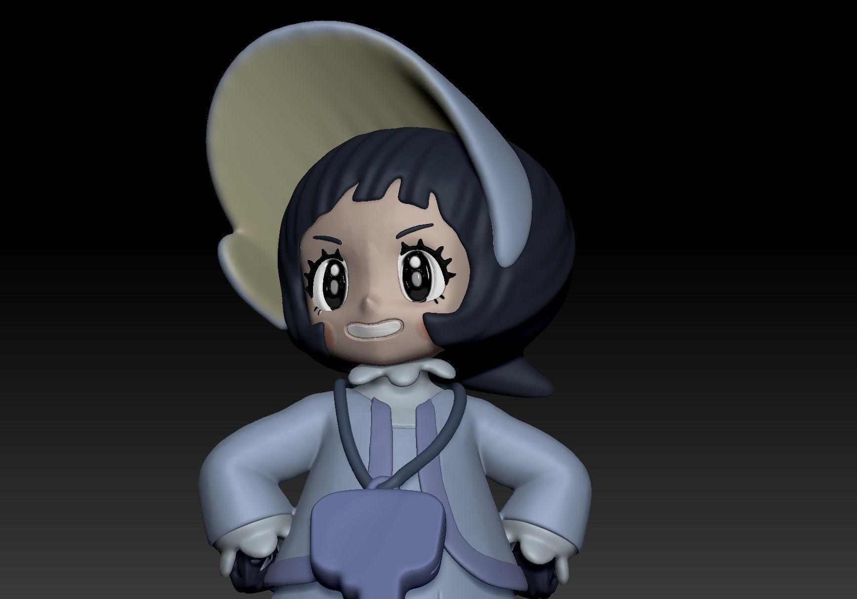 Pokemon Paldea Elite Four Poppy 3D print model_2