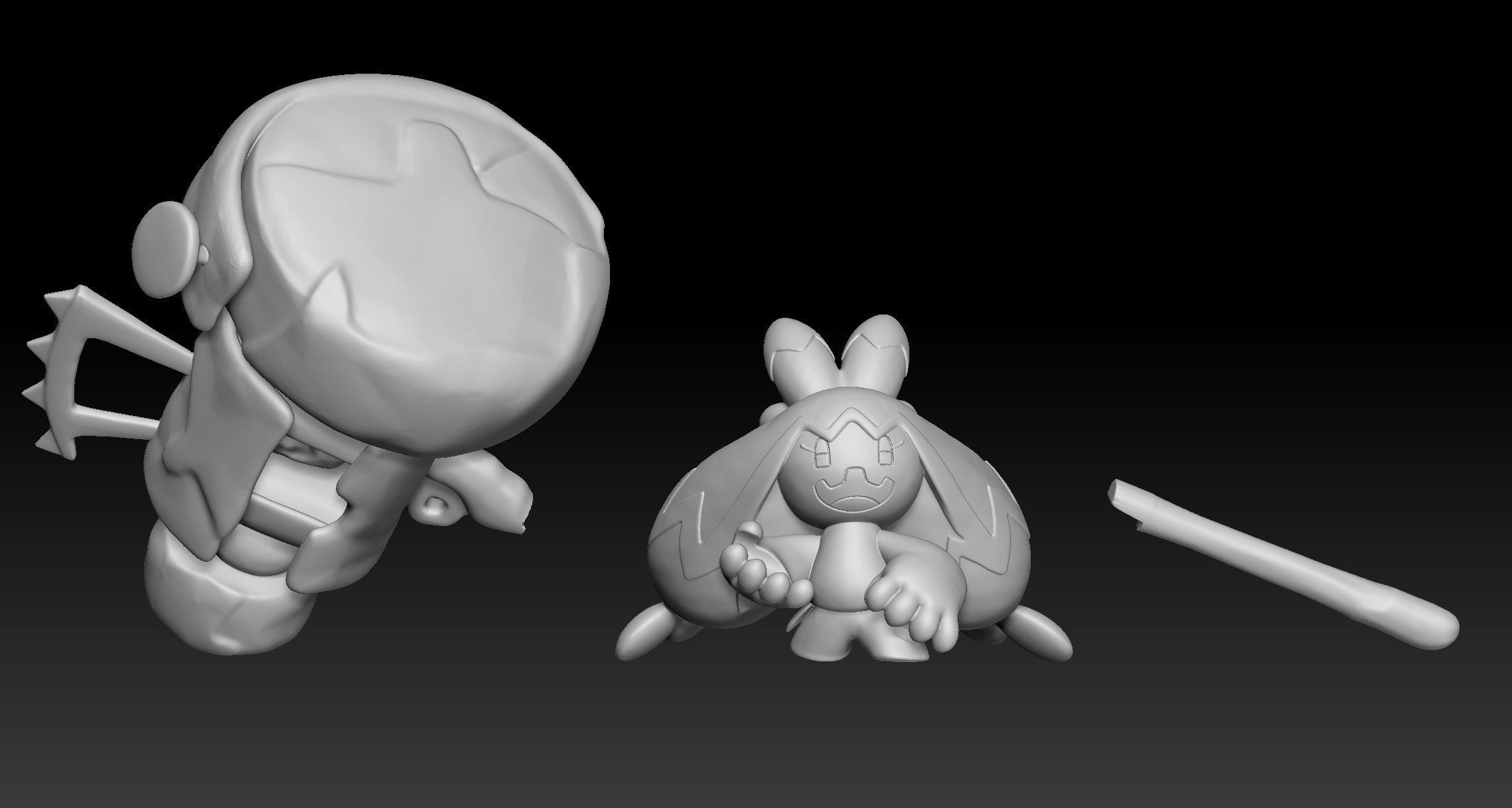 Pokemon Paldea Elite Four Poppy 3D print model_7