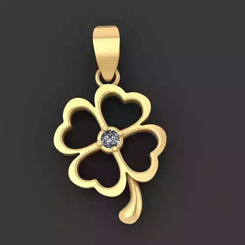 Four Leaf Clover Pendants