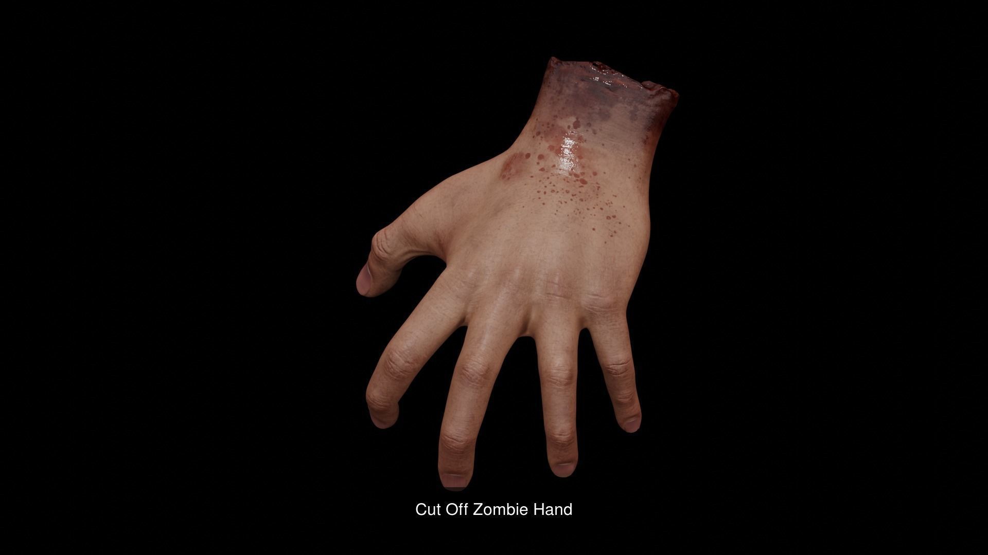 Creepy body parts 3D Model Collection_2