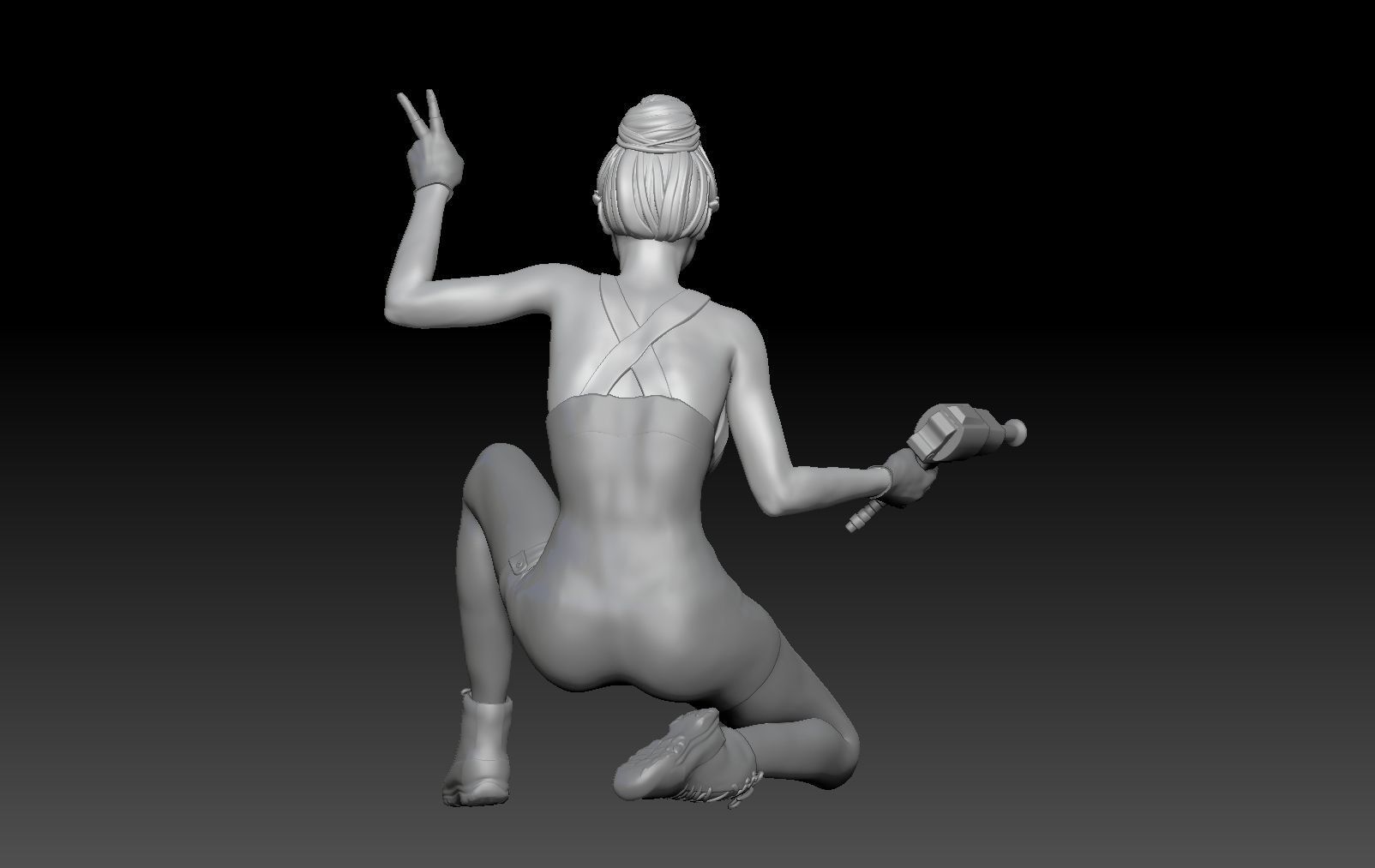 SEXY GIRL F1 PIT STOP 6 3D print model_3