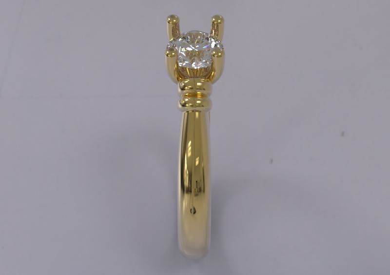 Diamond Ring 3D print model_1