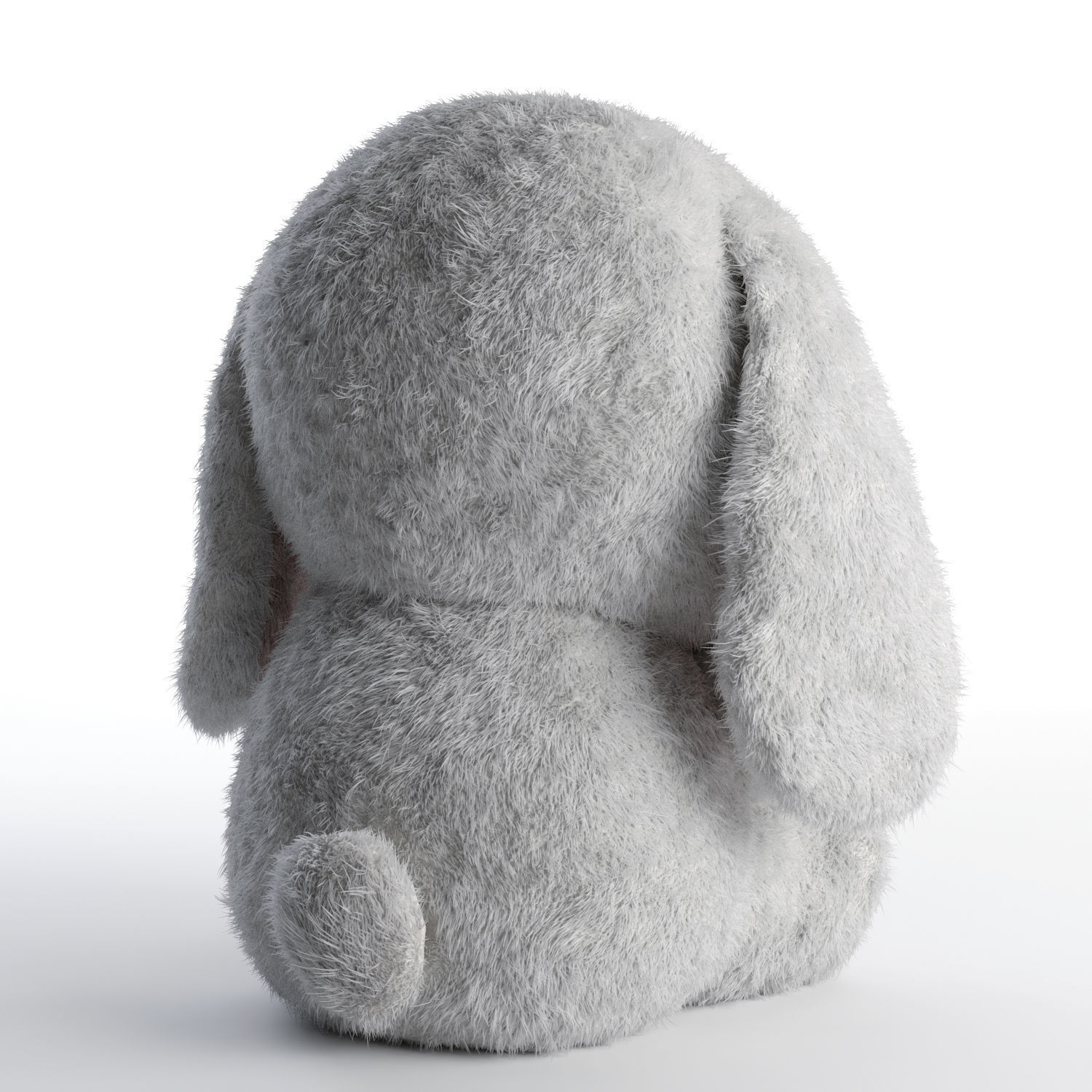 Toy rabbit 3D model_4