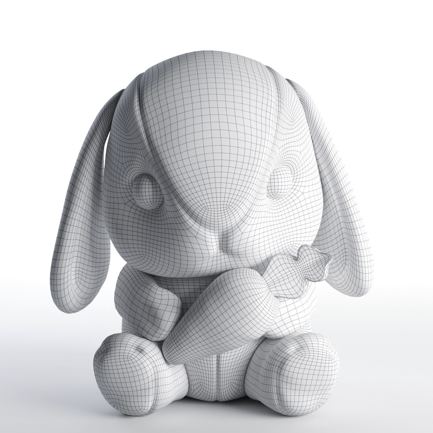 Toy rabbit 3D model_7