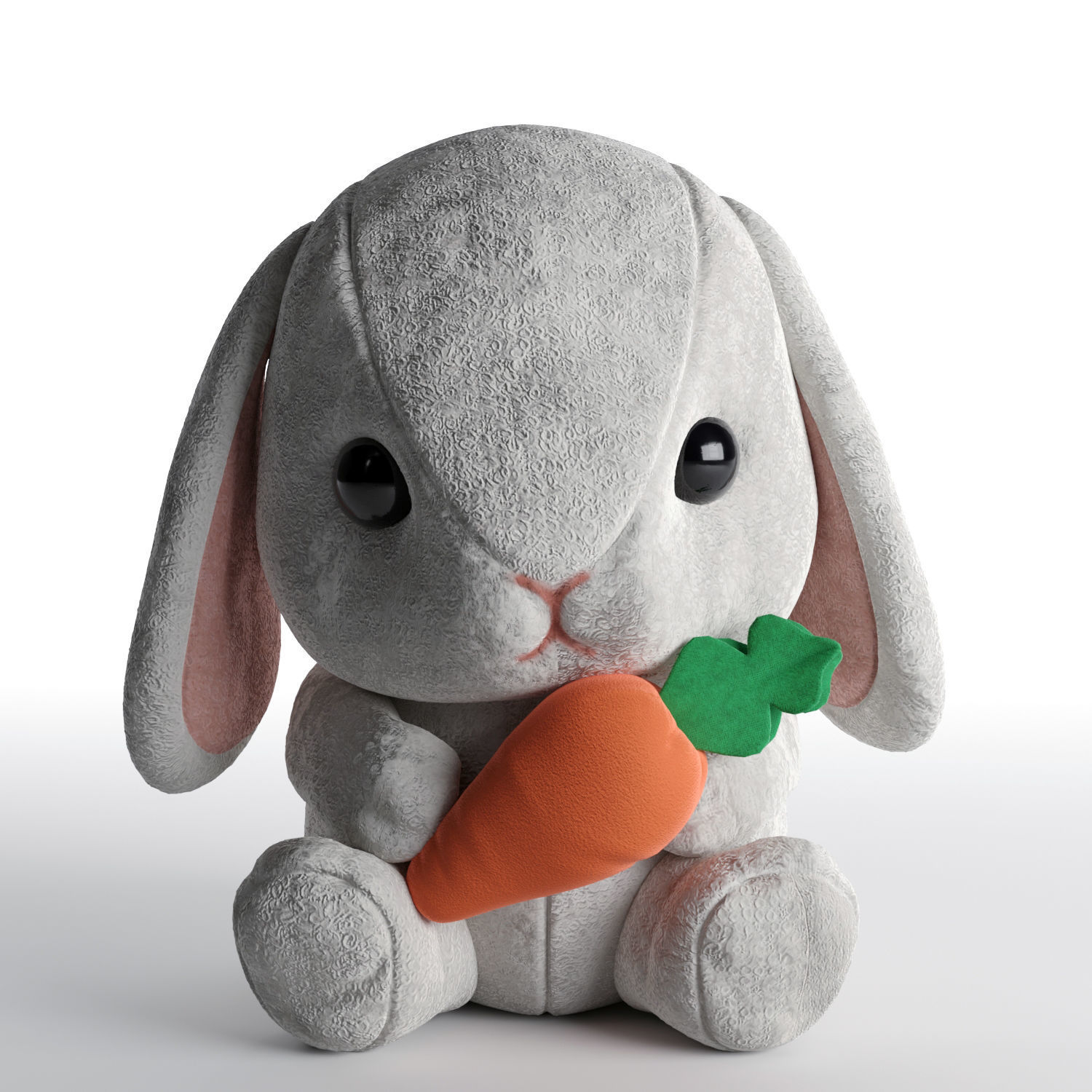 Toy rabbit 3D model_1