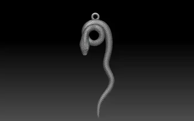 snake pendant