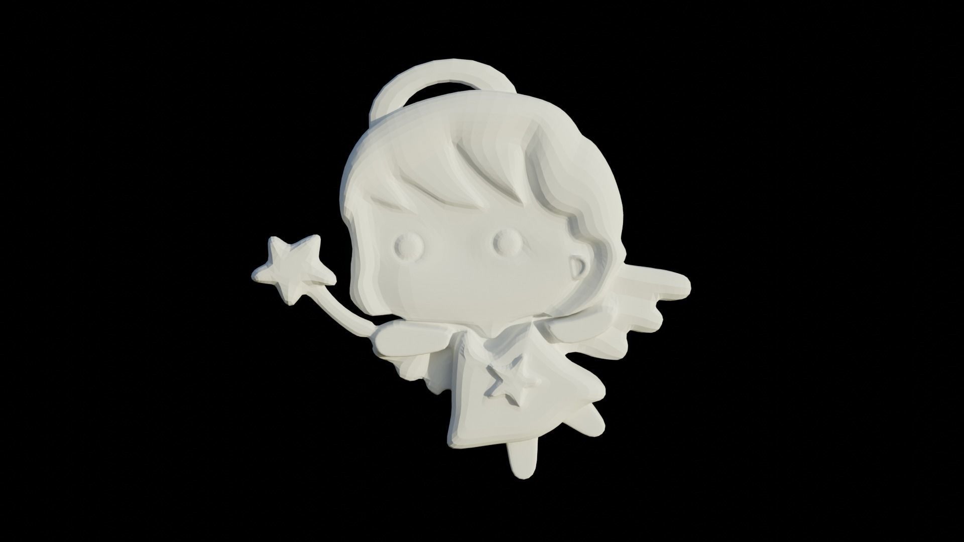 3D Printable Angel for Christmas 3D print model_8