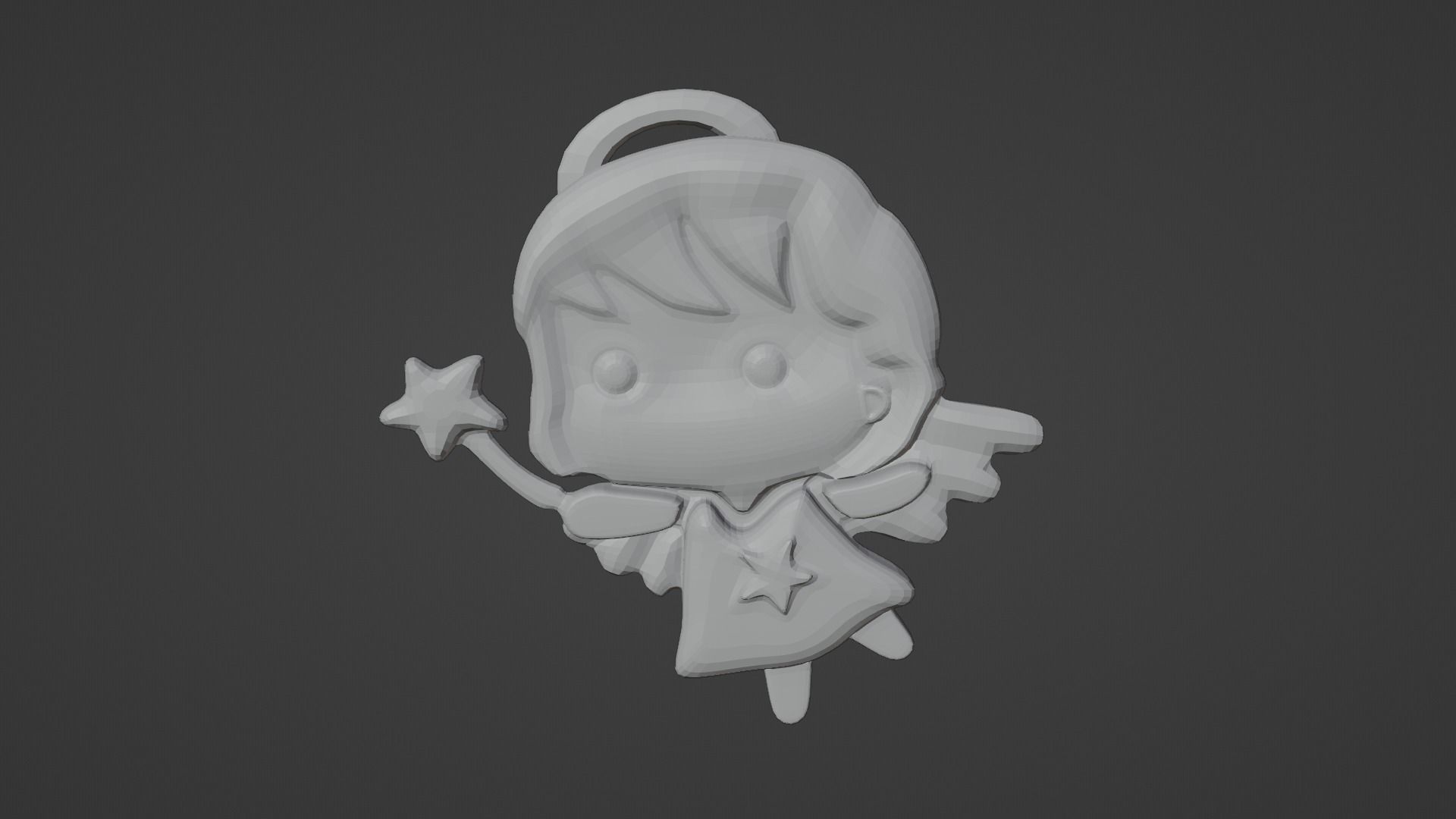 3D Printable Angel for Christmas 3D print model_7