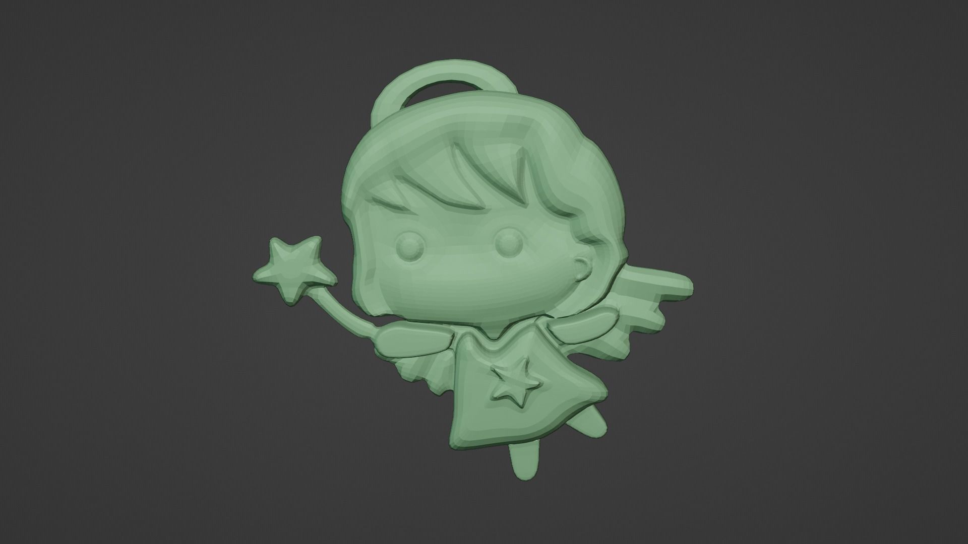 3D Printable Angel for Christmas 3D print model_6