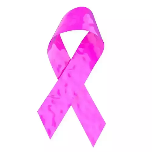 Pink Breast Cancer Ribbon