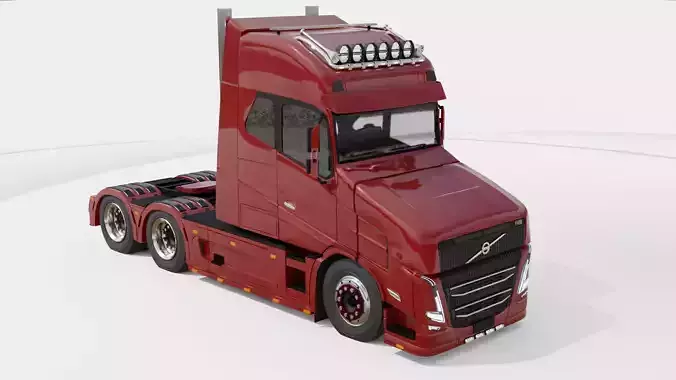 Volvo VT5 Vlastuin Truck 3D model