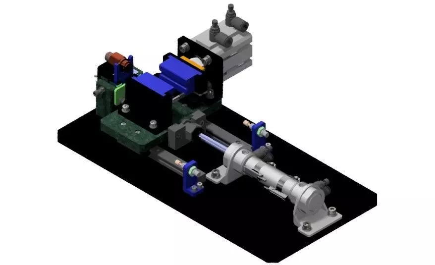 Tension Test Machine 3D model