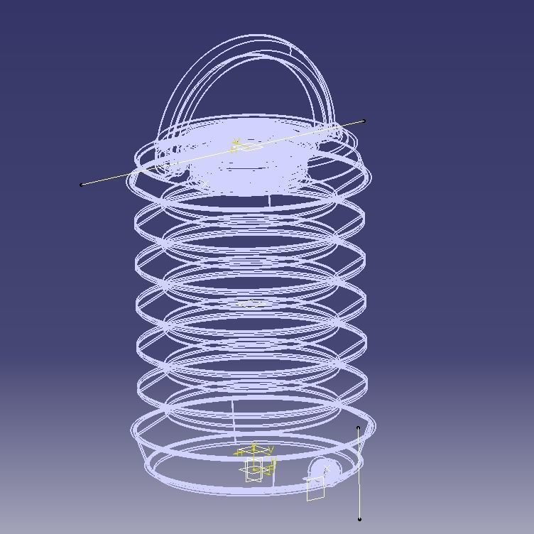 Collapsible Water Dispenser 6 Liter 3D print model_14